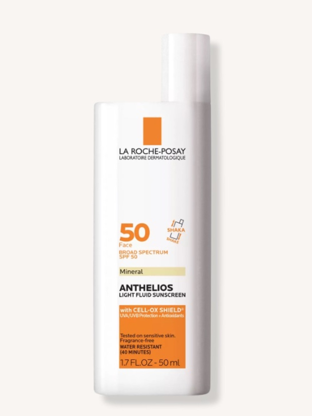La Roche-Posay Anthelios Ultra Light Fluid SPF 60 Sunscreen Exp 02/2028